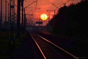 Sunrise at Railway