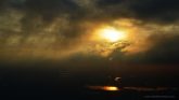 Sunset in clouds